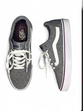 VANS Ward - VANS Off The Wall Low Top Women Size 8.5 Skateboard Shoes - Grey